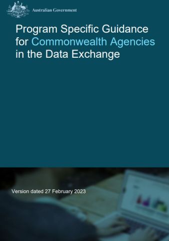 Program Specific Guidance for Commonwealth Agencies cover image.