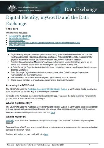 Digital Identity and the Data Exchange cover image