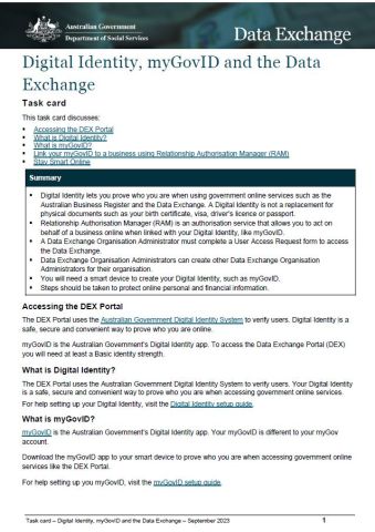 Cover of Digital Identity and the Data Exchange