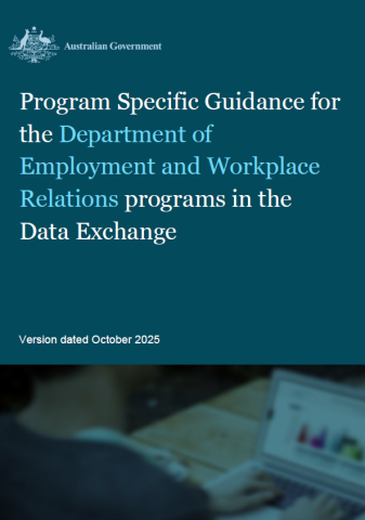 Program Specific Guidance for the Department of Employment and ...