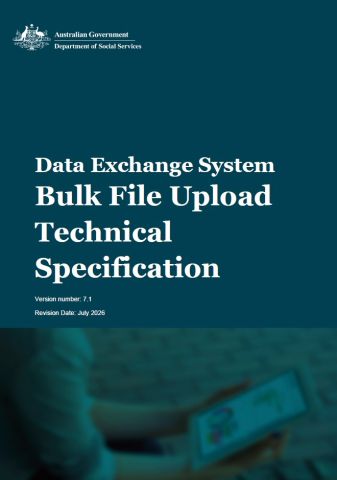 cover of Bulk File Upload Technical Specifications